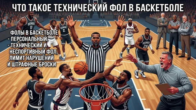 Что такое технический фол в баскетболе. Фолы в баскетболе - Персональный, технический и неспортивный фол, лимит нарушений и штрафные броски